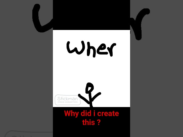 when you make a animation with 0$ Budget #animation #stickman  #techwithcode #smartphone