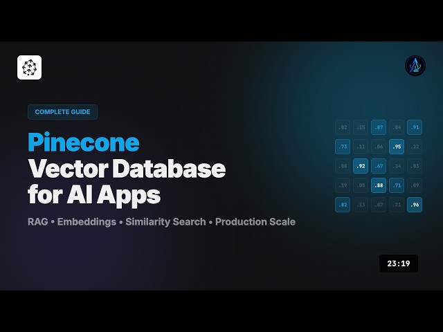 Pinecone Vector Database — Complete Guide for AI Applications