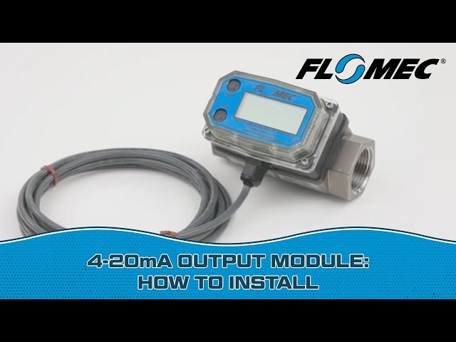 FLOMEC® 4-20mA Output Module: How to Install