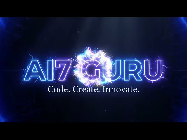 Welcome to AI7 GURU! 🤖 Learn AI, Coding & Tech Simplified | Channel Trailer 🚀