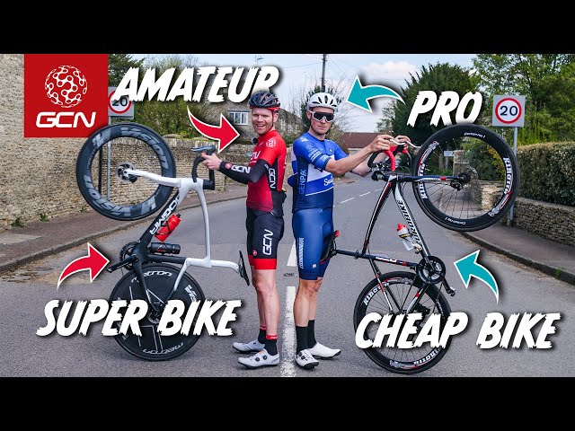 Cheap Bike Pro Rider Vs Super Bike Amateur Rider!