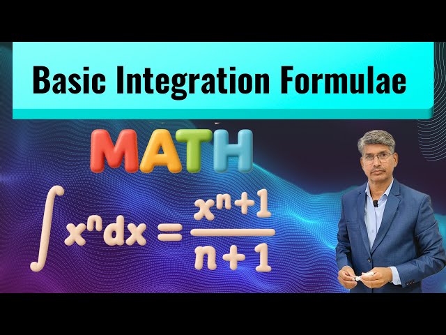 Basic Integration Formulae #CMPC