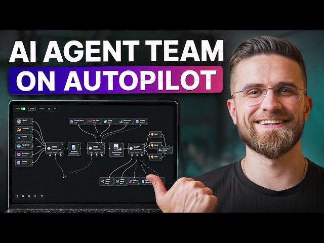 How to Build an AI Agent Team for Automated Workflows (AI Agents Tutorial)