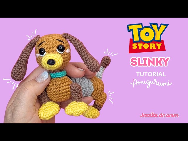 SLINKY TOY STORY -Tutorial Amigurumi |Patrón en Video Español e Ingles|