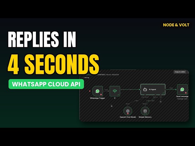 Build an AI WhatsApp Assistant with n8n + OpenAI (WhatsApp Cloud API Tutorial)