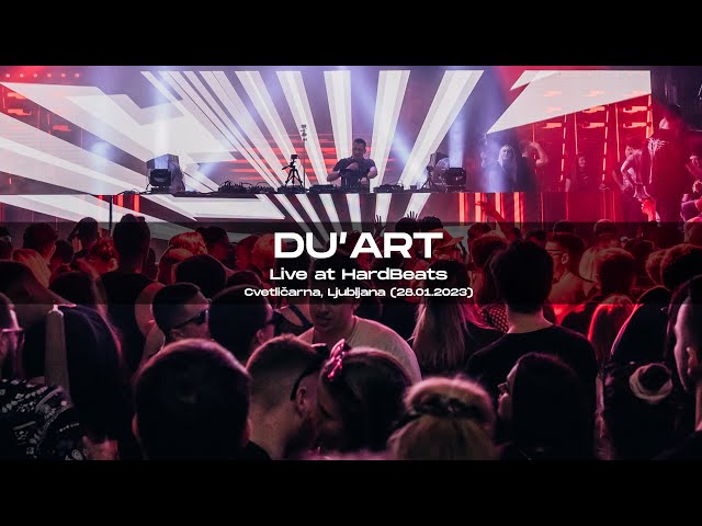 Du'Art live at HardBeats, Cvetlicarna, Ljubljana, Slovenia (28.01.2023)