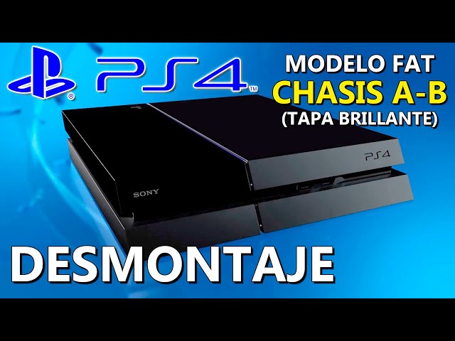 HOW TO OPEN THE PS4 FAT (CHASSIS A-B) // COMPLETE DISASSEMBLY