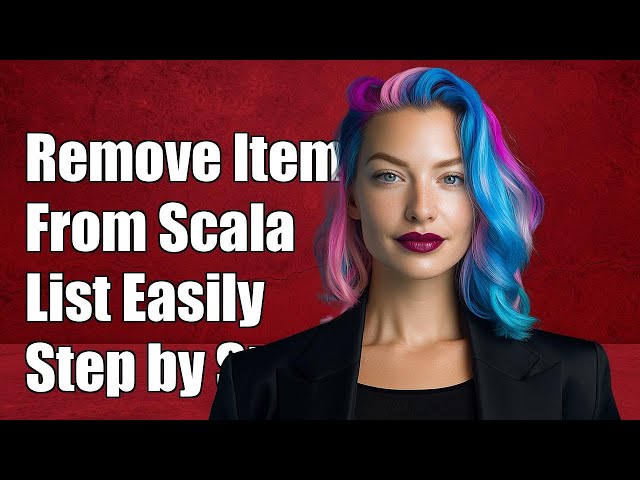 How to Remove an Element from a Scala List: A Step-by-Step Guide
