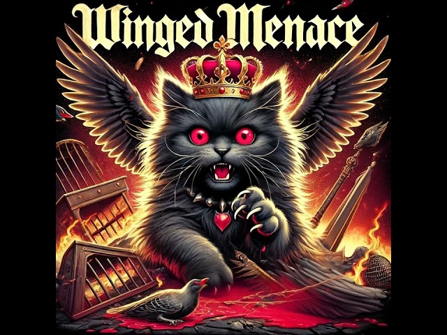 Mr Fluffles' Winged Menace
