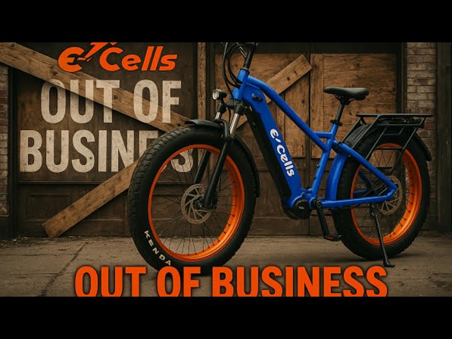 E-Cells Ebikes SHUT DOWN! What Happened to the Legendary Brand?
