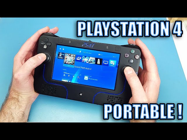 Convertí una PS4 en una consola portátil