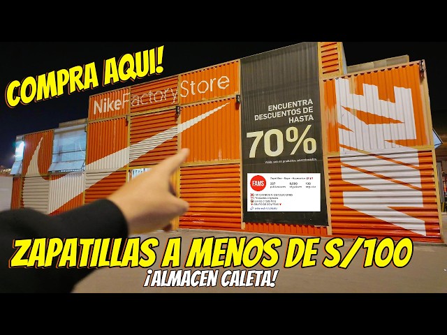 BUY NIKE SNEAKERS FOR UNDER S/100 at the OUTLET #famsperu