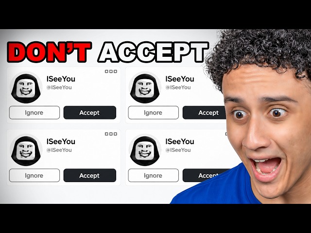 NEVER accept these Roblox Friend Requests..
