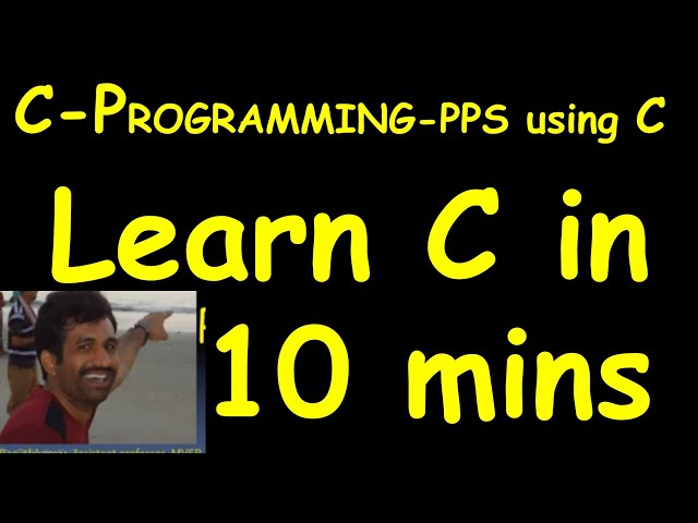 PPS  - Learn C-Language Basic important Diagrams  Programming for Problem solving using  C