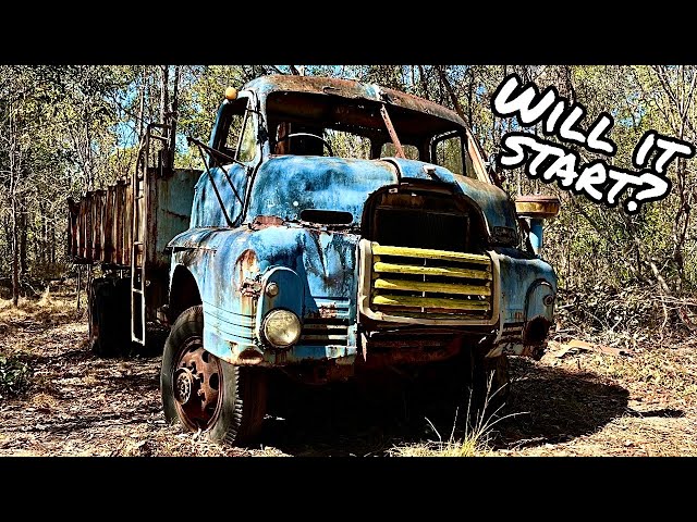 Will This 1950’s Diesel Dump Truck START After SITTING in the Bush for YEARS?