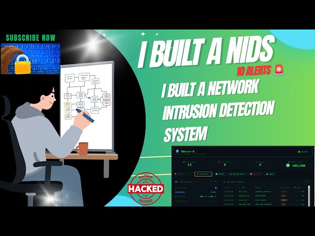 I Built a Network Intrusion Detection System with Machine Learning | NETRA-X