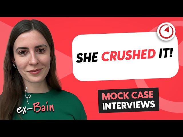 Bain Mock Case Interview: Classic Growth Case (with 2 ex-Bain consultants)