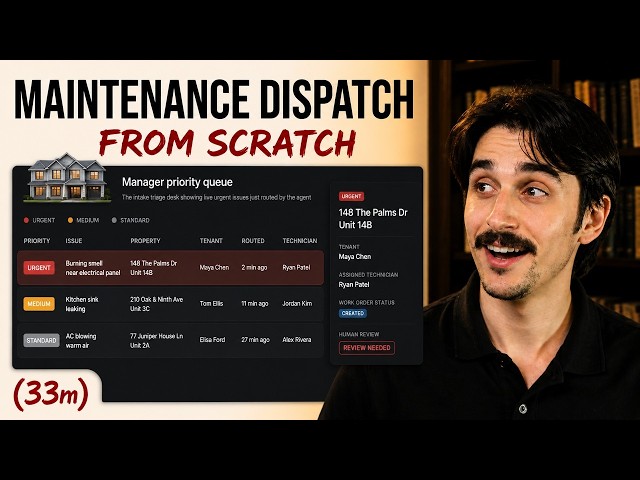 Building a Maintenance Dispatch Workflow From Scratch (RAW)