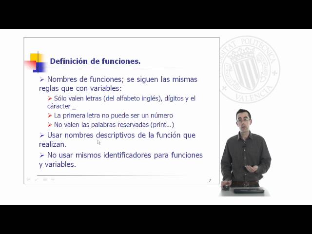 Functions in Python | | UPV