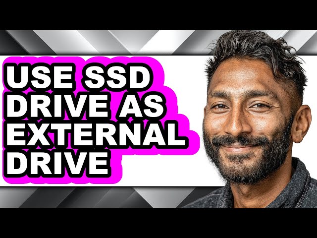 How to Use Ssd Drive as External Drive (only Way)