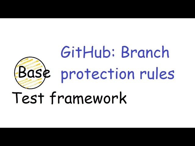 #22 GitHub Branch Protection Rules: Making a failing build a blocking criteria to merge PRs