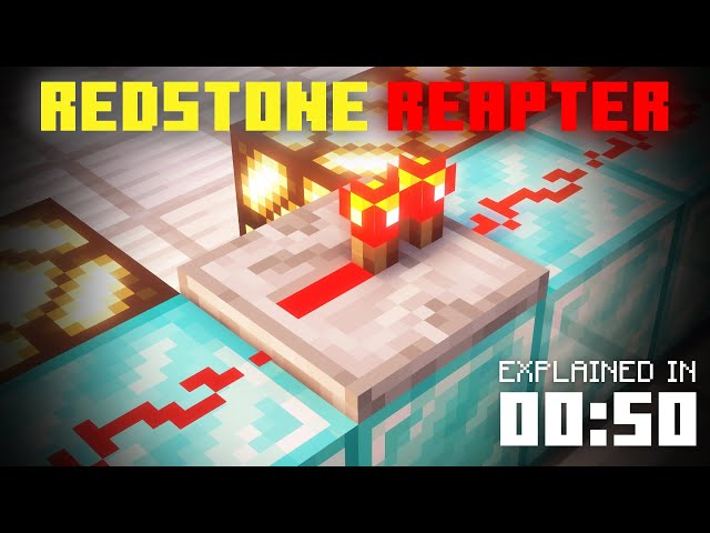 Redstone Reapter - EXPLAINED in 50 Seconds