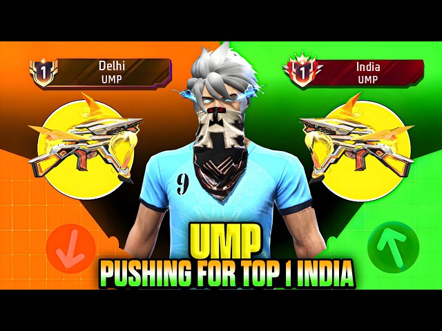 Pushing Top 1 Title In Ump | Free Fire Solo Rank Pushing With Tips And Tricks | Ep-4