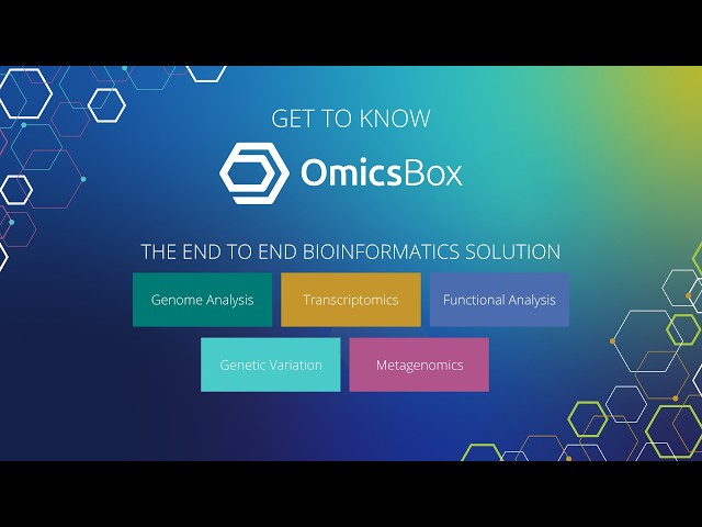OmicsBox In One Minute