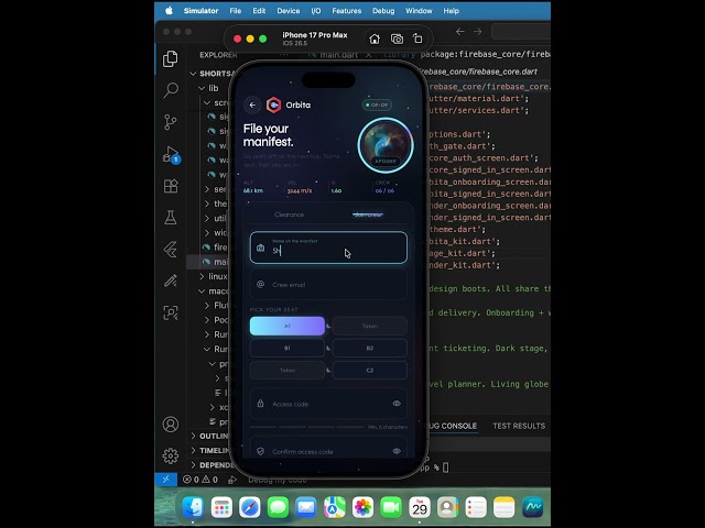Simple Login UI | Clean & Modern Design #flutter #fluttertutorialforbeginners