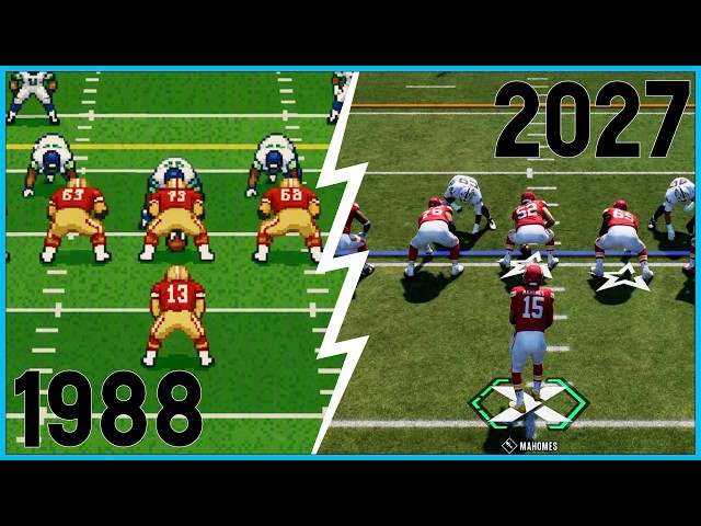 Evolution of Madden NFL Games [1988-2027]