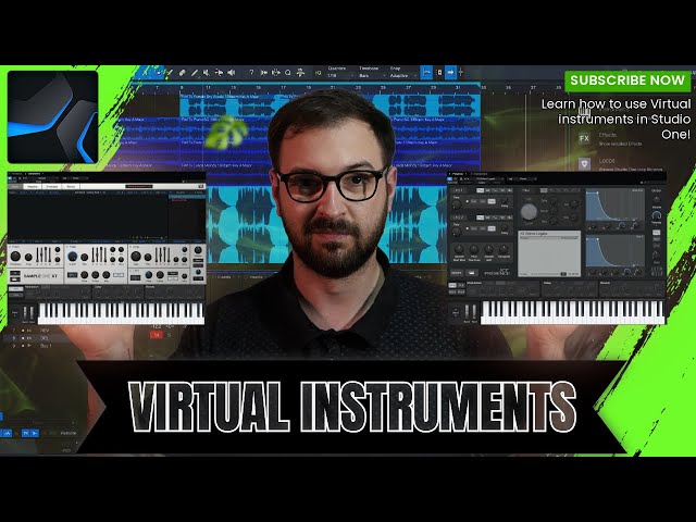 How to Use Virtual Instruments in Studio One