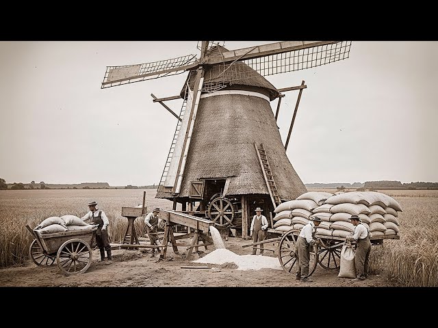 Before Electricity: How a Traditional Windmill Works – Part 2 | Turning Grain into Flour