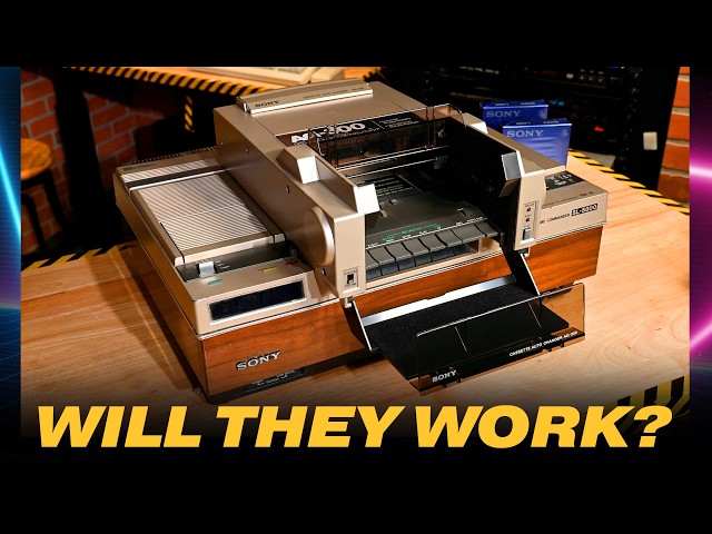 I Bought a 47-Year-Old Betamax & Rare Beta-Stack... Will They Still Work?