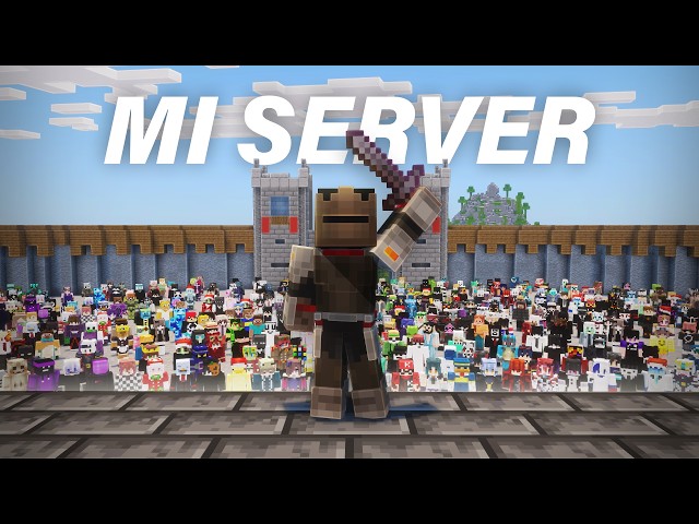 I got tired of everything and made my own server 🌎