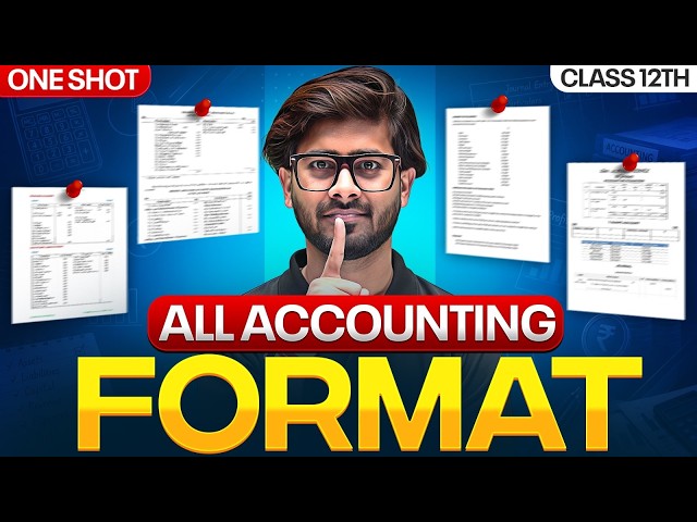 NIOS Class 12 Accountancy 🔥 All Formats in One Shot | Must Watch