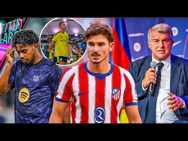 Julián no-show; “Ready to buy him” | What Lamine has, according to Flick | What happened to CR7?