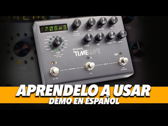 Así se usa el TIMELINE de Strymon Fácil y Sencillo | Demo en ESPAÑOL ► Sebastian Mora