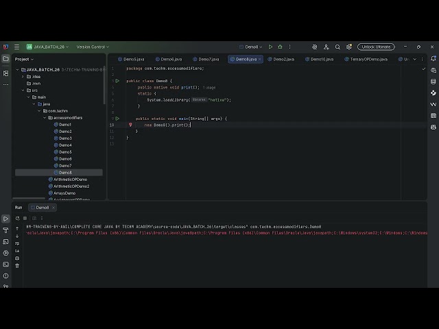 Java Keywords Part 4 | Mastering Java Reserved Words for Real-World Development | TechM Academy
