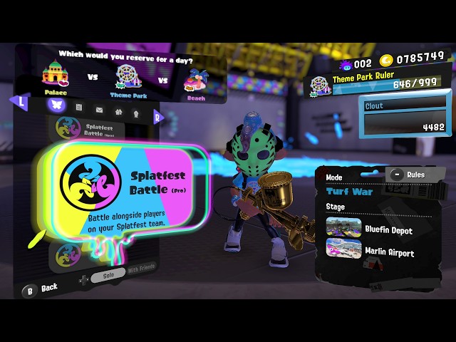 Going pro in Splatoon 3 Summer Splatfest