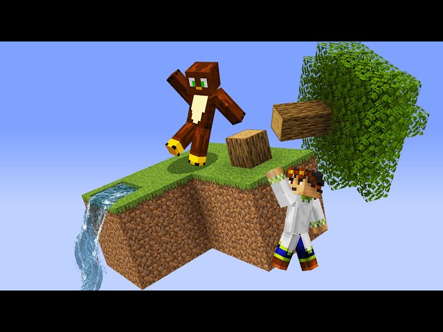 I Added Realistic Physics To Minecraft Skyblock