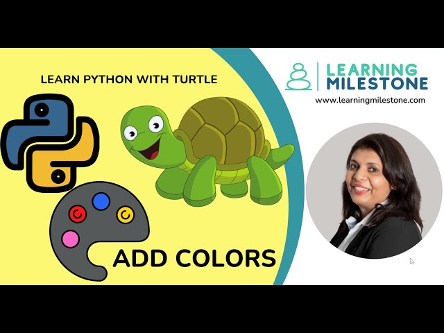 6 - Add Colors to Graphics - Learn Python with Turtle Graphics