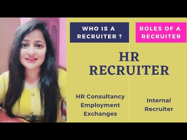 HR Recruiter | Role of HR Recruiter | HR consultant & Internal Recruiter #HR #role #readytogetupdate