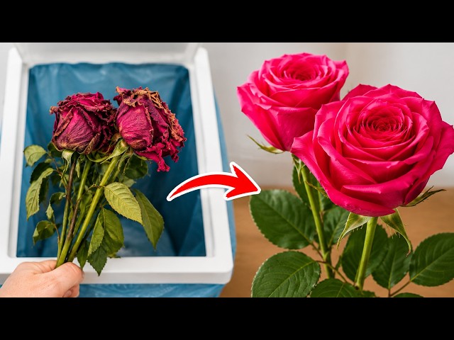 Preserve Your Roses FOREVER with This Simple Trick