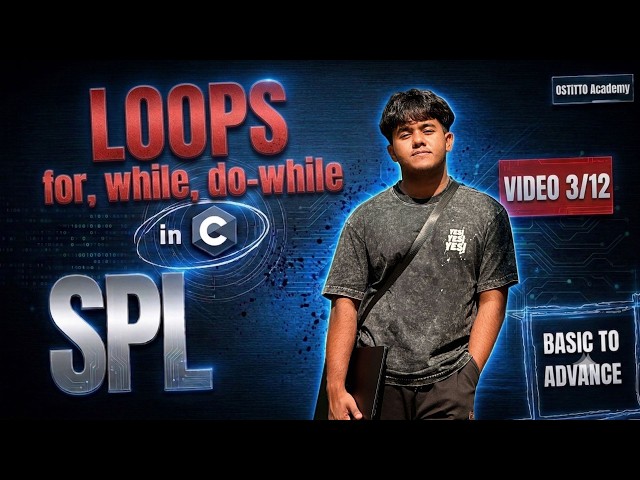 Loops in C (For,While,Do-while) and Conversion || SPL || Arifin Akash || OSTiTTO Academy || SPL UIU