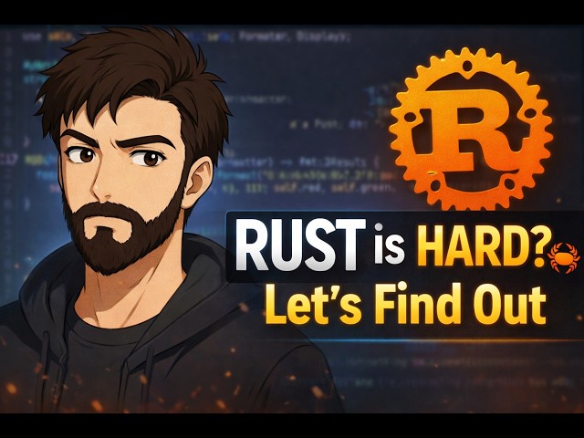 Learning Rust From Scratch! 🦀 Rust by Example Tutorial (Part 1 | Live)