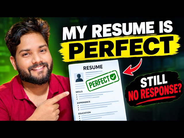 Applying for Jobs But Getting NO RESPONSE? Here's Why!
