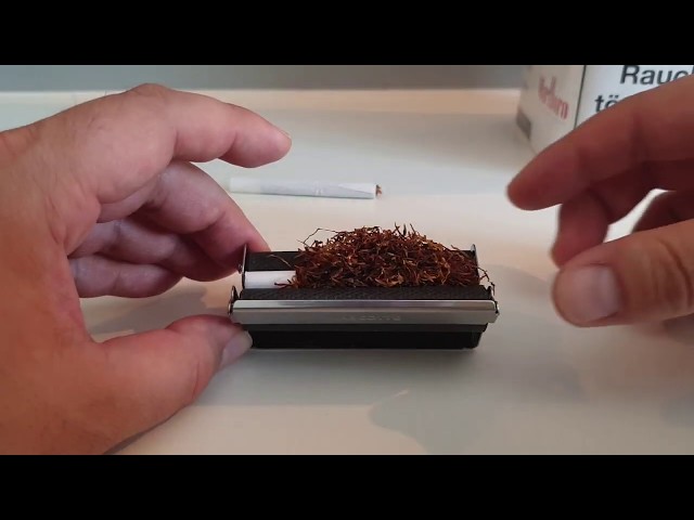 How to Make Cigarettes Using a Mascotte Handroller