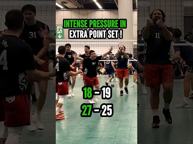 Down 18-19 to 27-25! INTENSE Playoff Set!