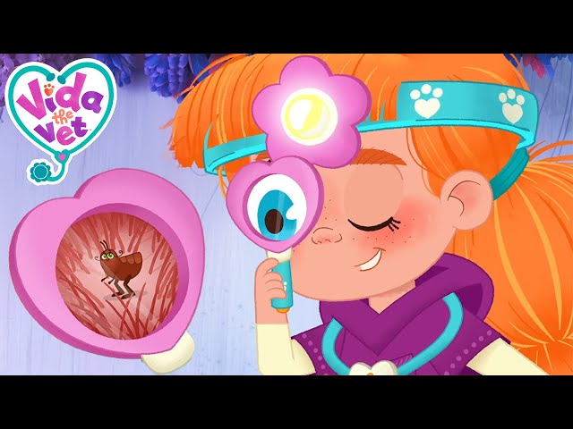 Las pulgas pueden saltar muy alto | Vida, la Vete | Dibujos Animados Para Niños