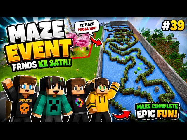 Minecraft Hardcore Live with Subscriber Maze Event #39 | #minecraft #gaming #trending #shorts